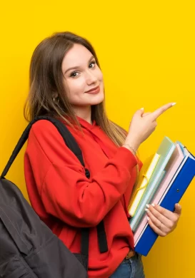 teenager-student-girl-over-yellow-pointing-finger-to-the-side